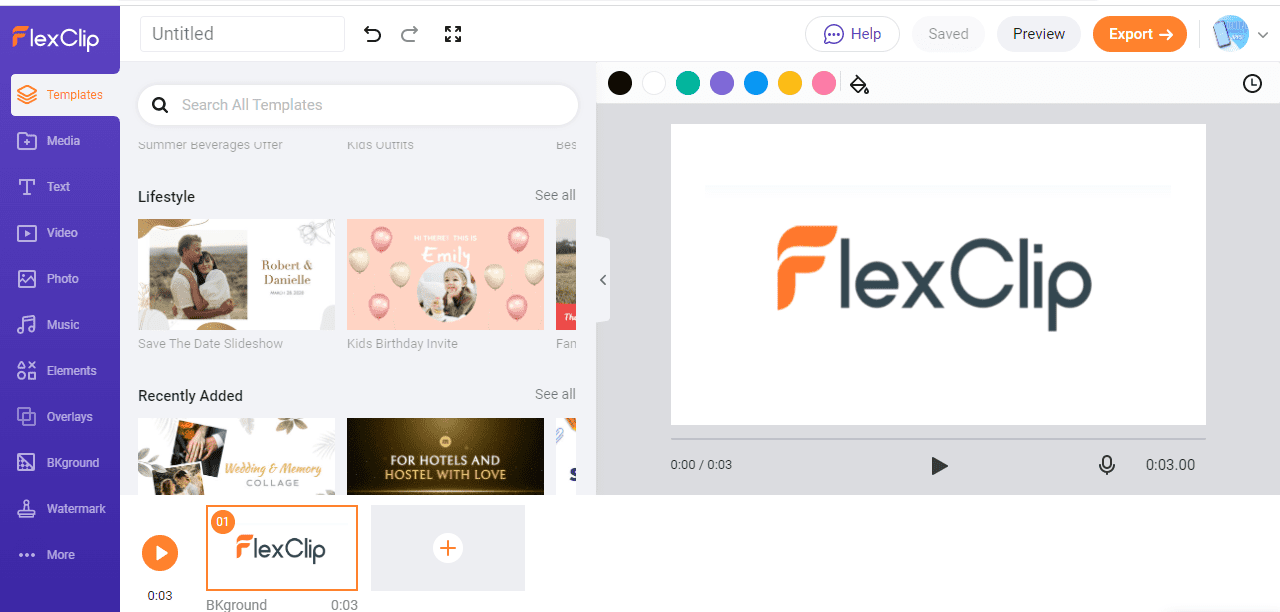 flexclip - 1 flexclip key features