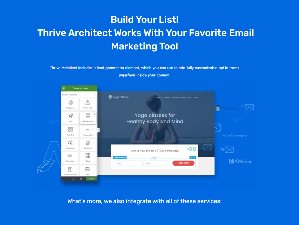 thrive architect thrive architect
