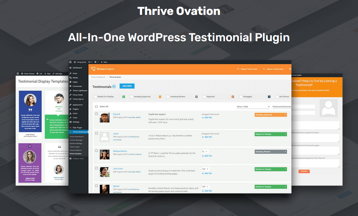 thrive ovation thrive ovation